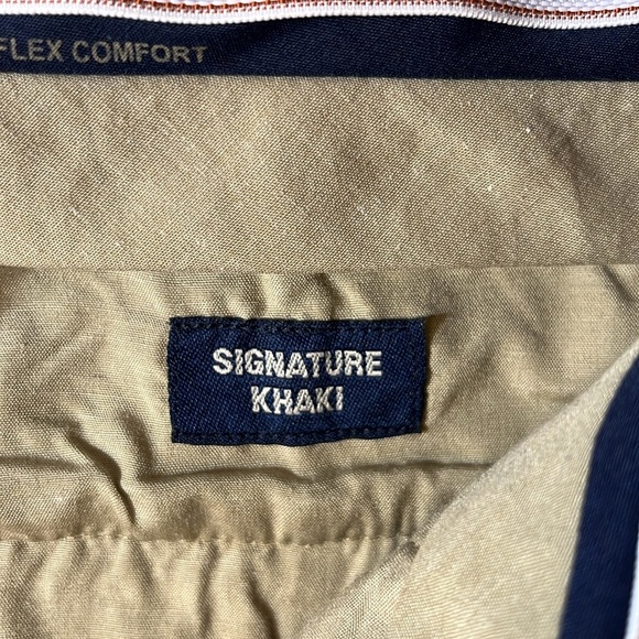 Docker Men Signature Khaki Slim Pant Size 34 X 34 - Picture 9 of 10